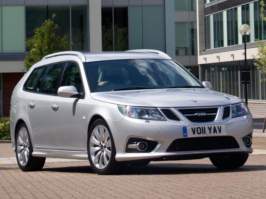  Saab 9-3 Griffin Aero SportCombi 2011 года  (UK) (фото 4 из 8)
